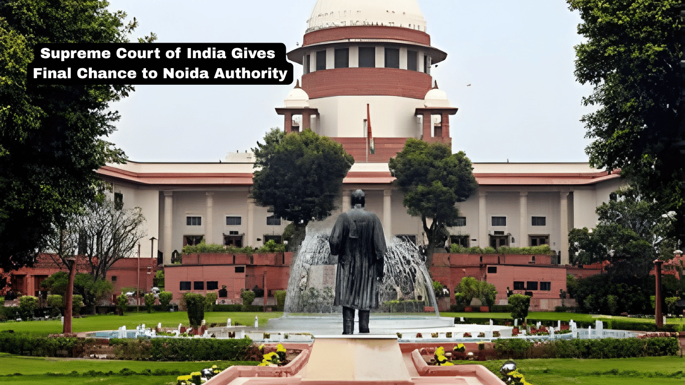 Supreme Court of India Gives Final Chance to Noida Authority Over Stalled Noida Sports City Project​