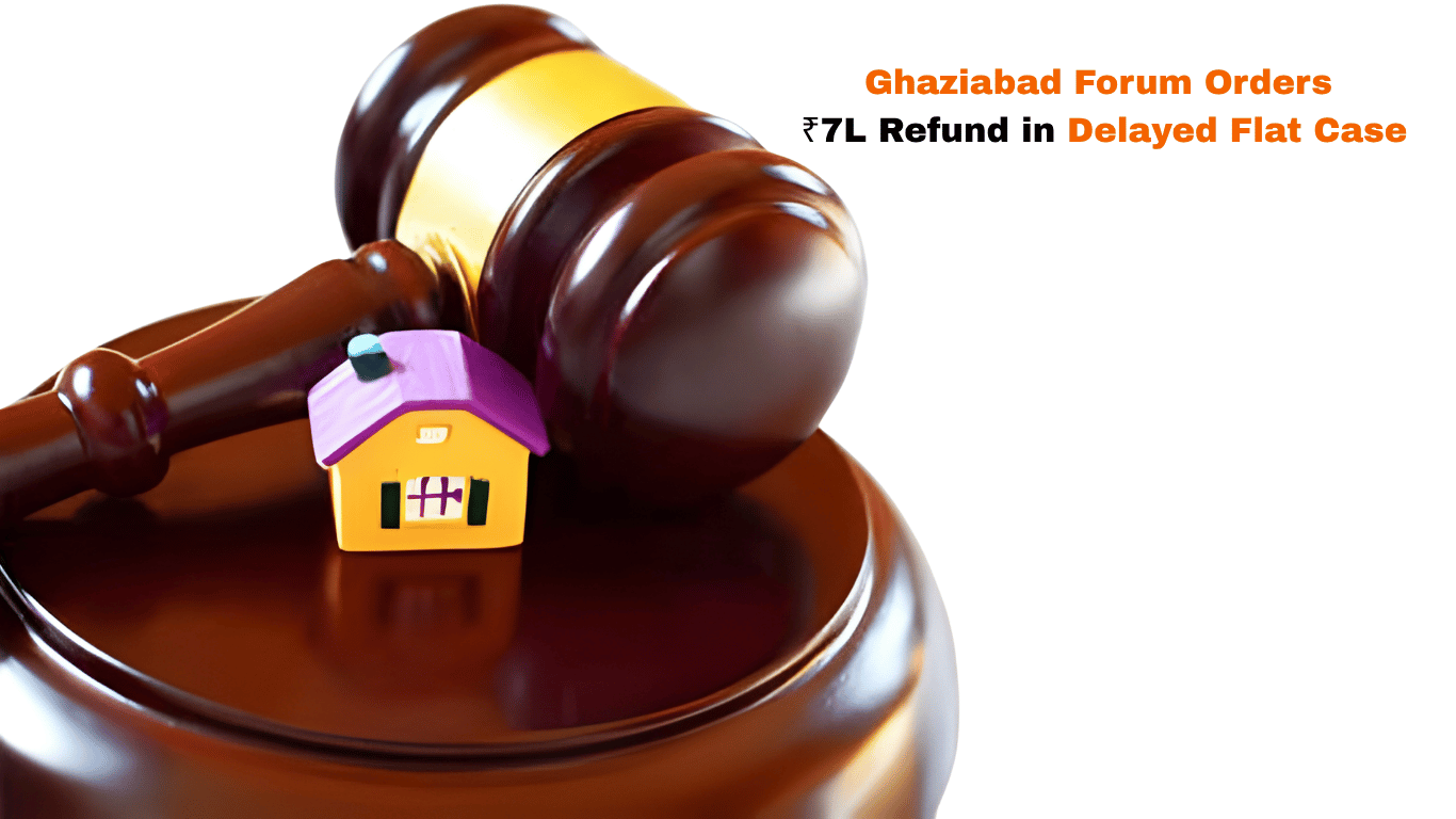 Ghaziabad Consumer Forum Orders Refund in Delayed Flat Case Grants Relief to Homebuyer​