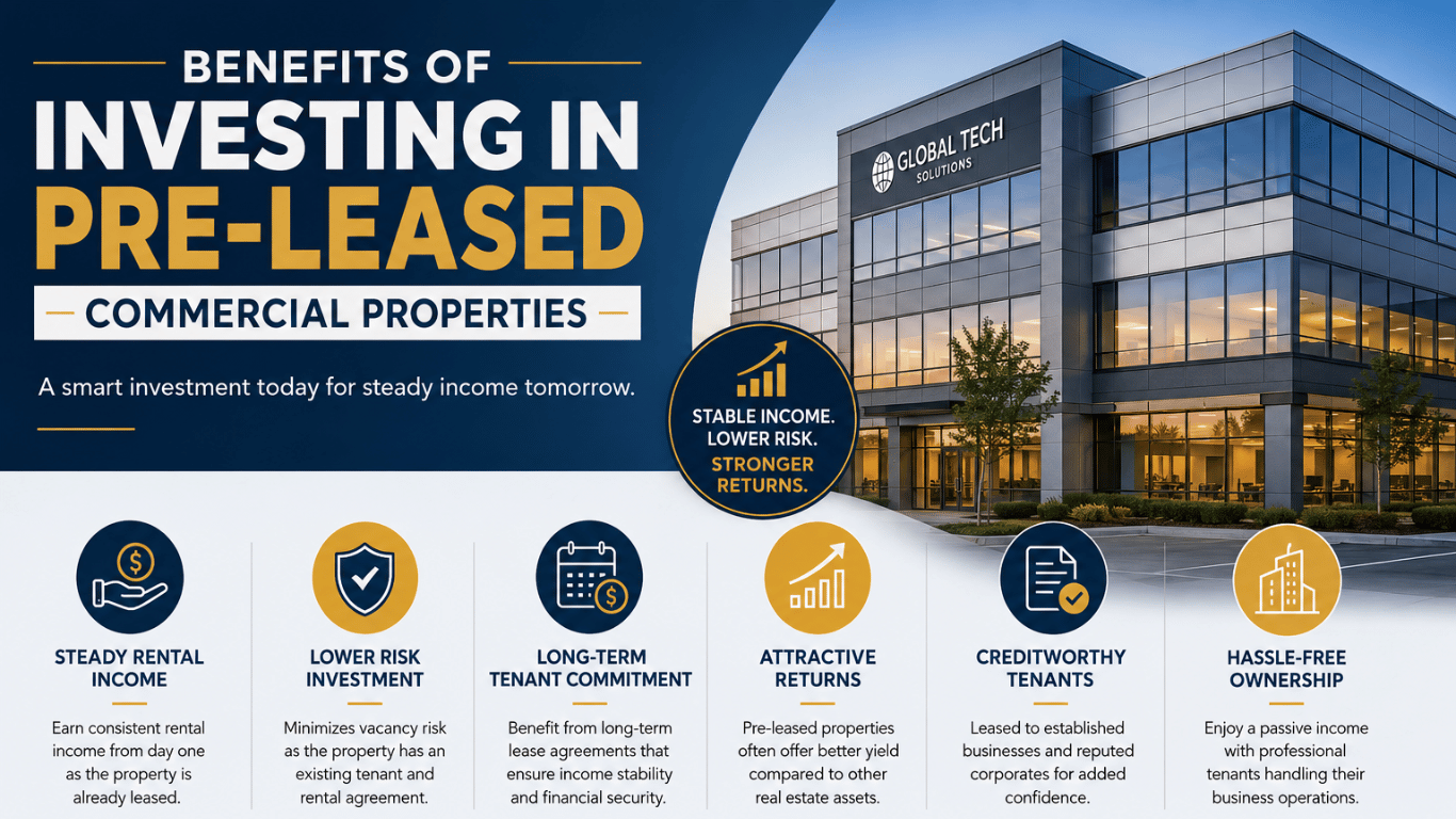 Benefits of Investing in Pre-Leased Commercial Properties
