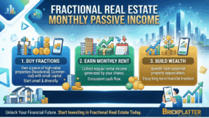 How Fractional Real Estate Generates Monthly Passive Income