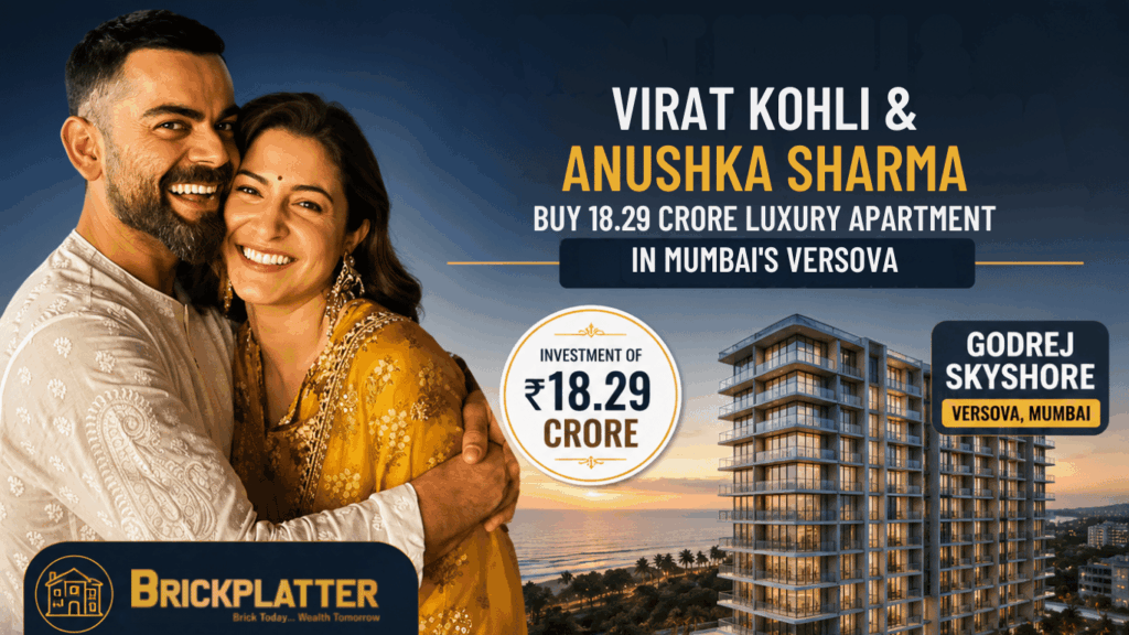 Virat Kohli and Anushka Sharma Buy ₹18.29 Crore Luxury Apartment in Mumbai's Versova